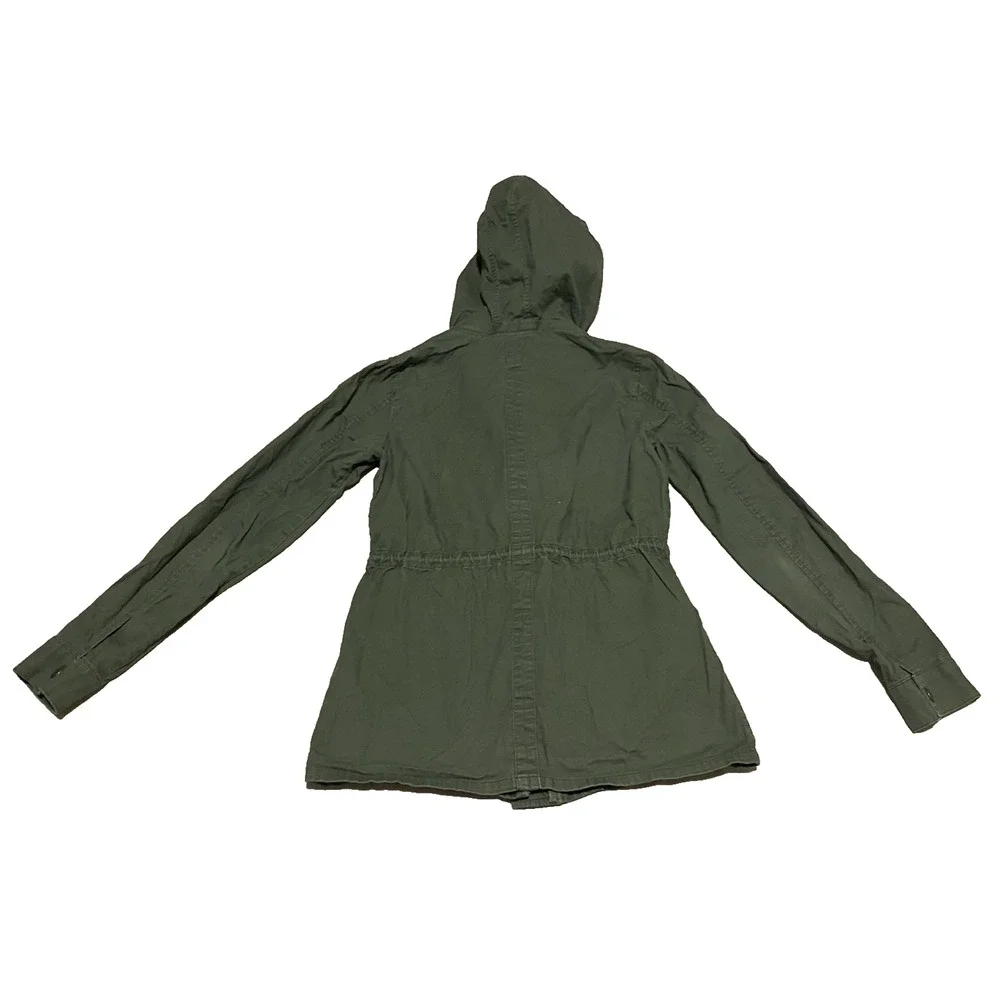 Market Spruce Green Anorak Hooded Utility Jacket Small Twilightcore Y2K Military